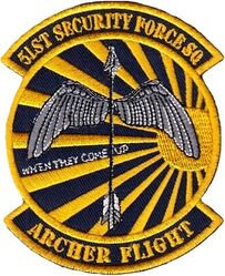 51st Security Forces Squadron A Flight
Korean made.
