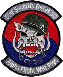 51st Security Forces Squadron A Flight
Korean made.
