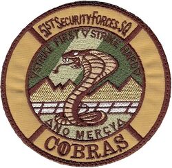 51st Security Forces Squadron C Flight
Korean made.
