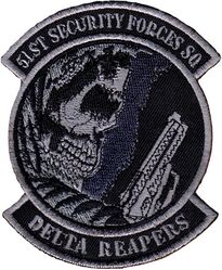 51st Security Forces Squadron D Flight
Korean made.
