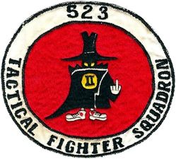 523d Tactical Fighter Squadron F-4
Large patch, Philippine made.
