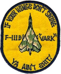 524th Tactical Fighter Squadron F-111D
Korean made.
