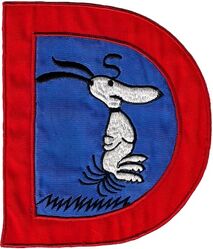 526th Fighter-Interceptor Squadron D Flight
Back patch size, German made.
Keywords: Snoopy