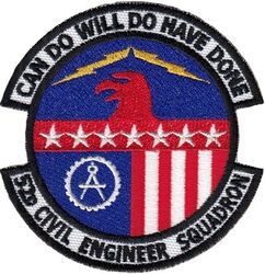 52d Civil Engineer Squadron 
Korean made.
