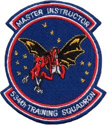 534th Training Squadron Master Instructor
