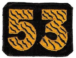 53d Fighter-Day Squadron and 53d Tactical Fighter Squadron 
Hat patch, German made.

