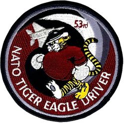 53d Fighter Squadron F-15 Pilot
Unit commander version with silver F-15.
