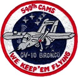 549th Consolidated Aircraft Maintenance Squadron OV-10
Asian made.
