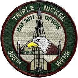 555th Expeditionary Fighter Squadron Operation FREEDOM'S SENTINEL and RESOLUTE SUPPORT 2017 
