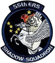 55th Expeditionary Reconnaissance Squadron
Has elements of the 38 RS patch in it, but no other info. Possibly a classified RC-135 operation.

