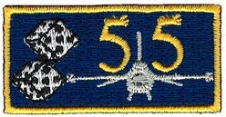 55th Fighter Squadron F-16 Pencil Pocket Tab
