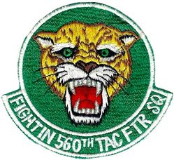560th Tactical Fighter Squadron
Japan made.
