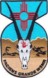 586th Flight Test Squadron Morale
WSMR= White Sands Missile Range
