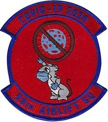 58th Airlift Squadron Morale
Made during 2020 COVID-19 pandemic. 
