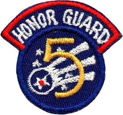 5th Air Force Honor Guard
Hat sized, Japan made.
