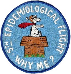 5th Epidemiological Flight Morale
Epidemiological research studies the distribution and determinants of health-related states in populations to control health problems. Philippine made.
Keywords: Snoopy