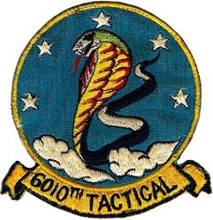 6010th Tactical Group
 Host unit for deployed fighter squadrons to Thailand in the early 1960s. Japan made.
