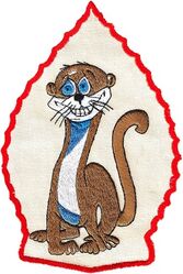 6010th Wild Weasel Squadron Morale
Back patch, Thai made.
