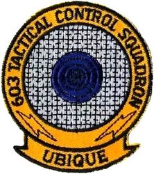603d Tactical Air Control Squadron
German made.
