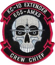 605th Aircraft Maintenance Squadron KC-10 Crew Chief
