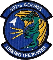 607th Air Communications Squadron
Korean made.
