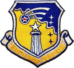 6100th Support Wing Kanto Base Command
The 6100th Support Wing was formed on 1 July, 1961, to provide logistic and administrative support of all Air Force activities in the Greater Tokyo area. Because this area is geographically labeled the Kanto Plain, higher headquarters unofficially designated the Wing as the Kanto Base Command. The Kanto Base Command had the mission of supporting approximately 90 organizations of various missions and sizes, including units at Tachikawa Air Base, Fuchu, Yamato, and Showa Air Stations, among others. Japan made.
