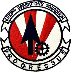 6102d Operations Squadron
Japan made.
