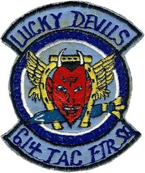 614th Tactical Fighter Squadron 
TDY to Korea for rotational nuclear alert. Korean made.
