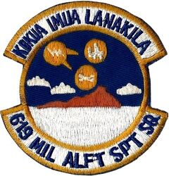 619th Military Airlift Support Squadron
Korean made.
