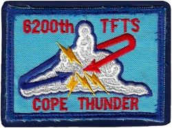 6200th Tactical Fighter Training Squadron Cope Thunder
Korean made early 1990s.
