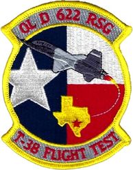 622d Regional Support Group Operating Location D T-38 Flight Test
