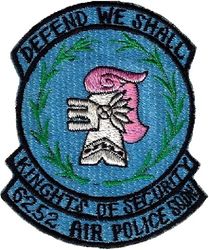 6252d Air Police Squadron
Circa 65-66. Japan made.
