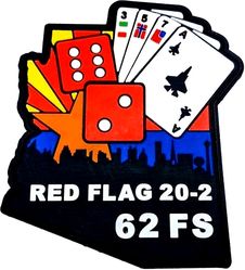 62d Fighter Squadron Exercise RED FLAG 2020-02
Keywords: PVC