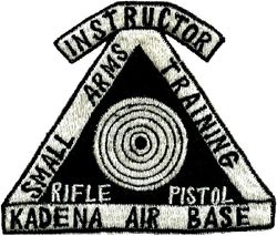 6313th Air Police Squadron Small Arms Training Instructor.
Japan made.
