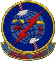 63d Aerial Port Squadron
Possibly also used by the 1710th APS.
