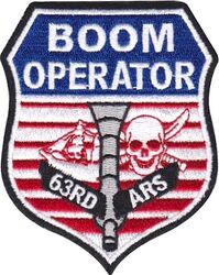 63d Air Refueling Squadron KC-135 Boom Operator

