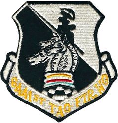 6441st Tactical Fighter Wing
On black twill, most are FE. Japan made.
