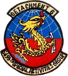 6499th Special Activities Group Detachment 6
RVN made.

