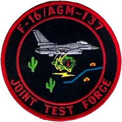 6516th Test Squadron AGM-137 Joint Test Force
The Northrop AGM-137 TSSAM (Tri-Service Standoff Attack Missile) was a standoff cruise missile developed for the three branches of the United States Armed Forces, hence "tri-service". Missile development began in 1986 but revelation of cost-overruns in 1991 prompted the Army to pull out of the project. The TSSAM program was eventually cancelled in December 1994.
