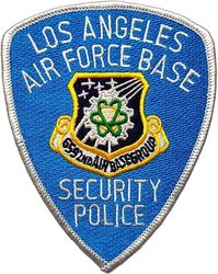 6592d Security Police Squadron
Worn by civilian police.
