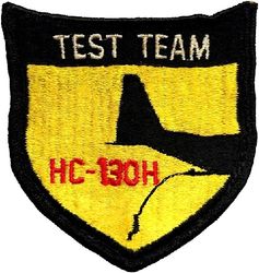 6594th Test Group HC-130H Test Team
The HC-130 Combat King is the only dedicated fixed-wing Personnel Recovery platform in the Air Force inventory. It is an extended-range version of the C-130 Hercules transport. Its mission is to rapidly deploy to execute combatant commander directed recovery operations to austere airfields and denied territory for expeditionary, all weather personnel recovery operations to include airdrop, airland, helicopter air-to-air refueling, and forward area ground refueling missions. 

