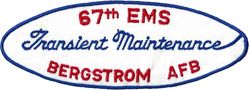 67th Equipment Maintenance Squadron Transient Maintenance Section
Back patch.
