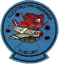 67th Fighter-Bomber Squadron C Flight
Japan made on felt.
