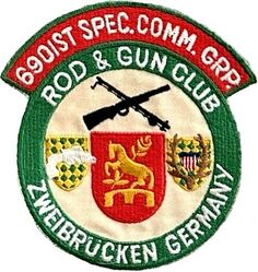6901st Special Communications Group Rod and Gun Club
German made.

