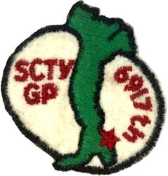 6917th Security Group Morale
Hat patch, on felt.
