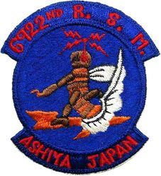 6922d Radio Squadron, Mobile
Active 1955-1956, Japan made.
