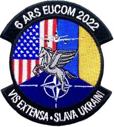 6th Air Refueling Squadron EUCOM 2022
U.S. European Command. Shows solidarity with Ukraine. Korean made.
