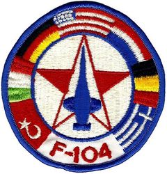 7055th Operations Squadron F-104
The 7055th Operations Squadron trained F-104 pilots and crews of the Netherlands, Belgium, Germany, Italy, Greece and Turkey to employ B61 nuclear weapons. 
