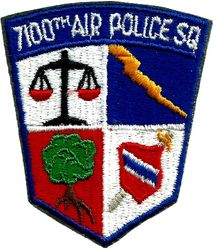7100th Air Police Squadron
German made.
