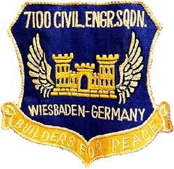 7100th Civil Engineering Squadron
German made.
